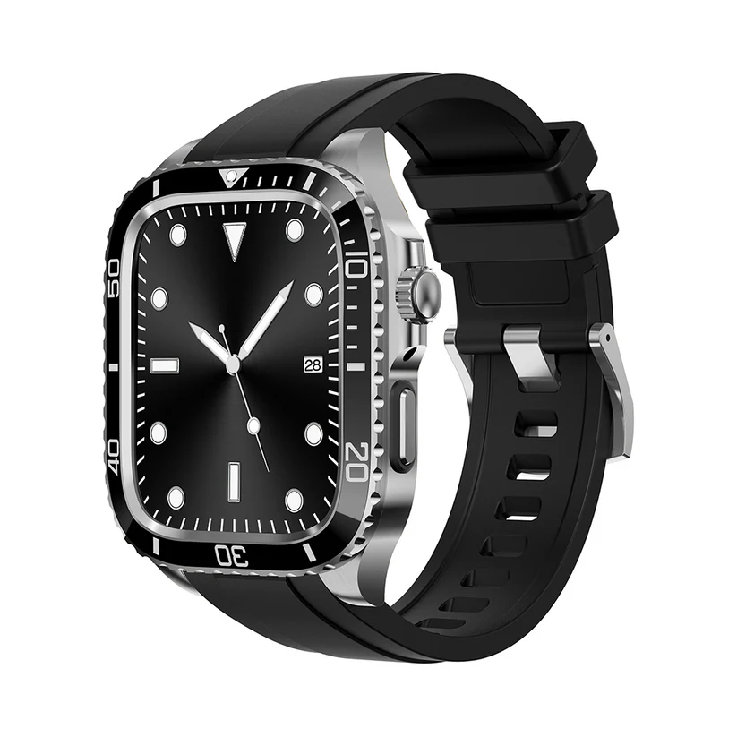 【全3色】ステンレスアーマーケース一体型バンド【アップルウォッチ】 - 画像 (2)