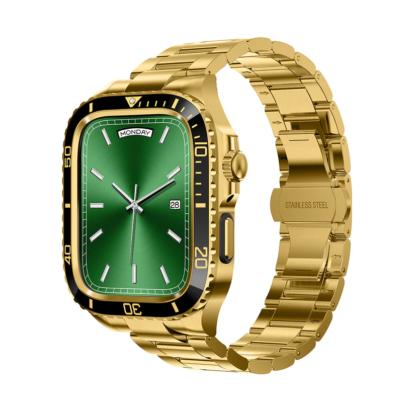 【全3色】ステンレスアーマーケース一体型バンド【アップルウォッチ】 - 画像 (3)